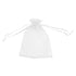 Organza Bag Sheer Bags Jewellery Wedding Candy Packaging Sheer Bags 13*18 cm - White