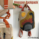 Mini Dinosaur Backpack 21x10x26cm for Early Learners and Daily Outings