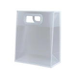 Reusable Frosted Plastic Gift Bags with Handle for Gifts Flowers 20 Pack - 21x11x27cm