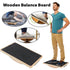 Balance Board Wooden Fitness Wobble Yoga Board Pilate Fitness Train