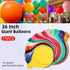 15PCS 36 Inch Large Round Balloons Party Decor KTV Bar Atmosphere Latex Balloons