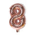 Rose Gold 32 Inch Foil Number Balloon 81cm Birthday Party Wedding Decoration - Rose Gold 8