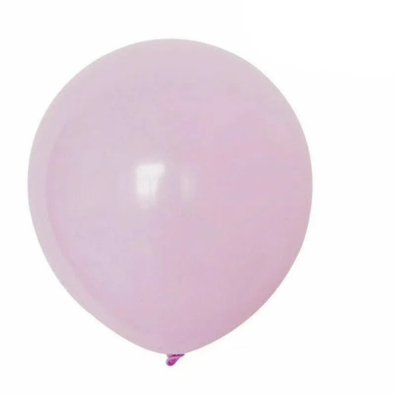 25cm Pastel Latex Balloons for Party Decoration Macaron Colour Helium Air Fill 10/100PCS - Light Purple 100PCS