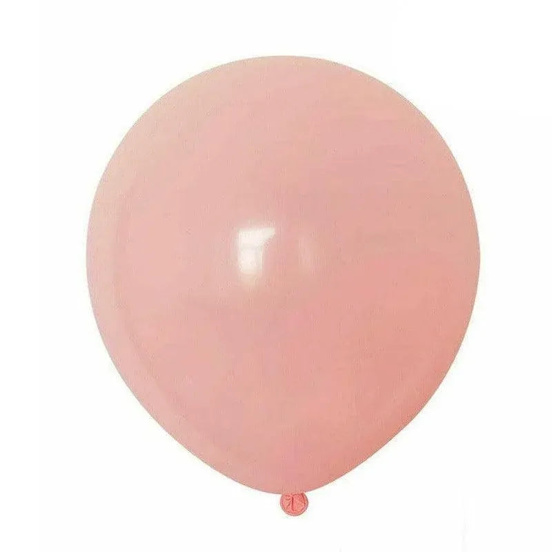 25cm Pastel Latex Balloons for Party Decoration Macaron Colour Helium Air Fill 10/100PCS - Pink 10PCS