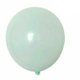25cm Pastel Latex Balloons for Party Decoration Macaron Colour Helium Air Fill 10/100PCS - Turquoise Blue 100PCS