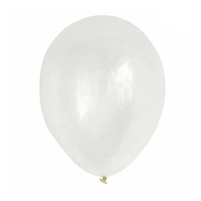 25cm Pastel Latex Balloons for Party Decoration Macaron Colour Helium Air Fill 10/100PCS - White 10PCS
