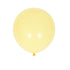 25cm Pastel Latex Balloons for Party Decoration Macaron Colour Helium Air Fill 10/100PCS - Yellow 10PCS