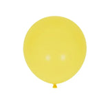25cm Pastel Latex Balloons for Party Decoration Macaron Colour Helium Air Fill 10/100PCS - Yellow-Green 100PCS
