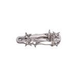 Super Flash Silver Star Hair Clips Duck Beak Barrettes Hair Accessories Set - Water Drop