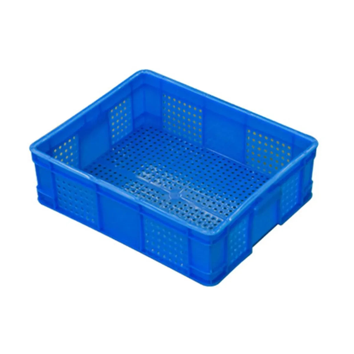 Plastic Rectangular Storage Basket Finishing Transport Box Organizer for Home - 37.5x30x11.5cm