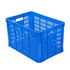 Plastic Rectangular Storage Basket Finishing Transport Box Organizer for Home - 52x36x31cm