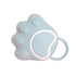 Silicone Bathing Brush Multifunctional Pet Hair Washing Brush Massage Scrubber - Blue