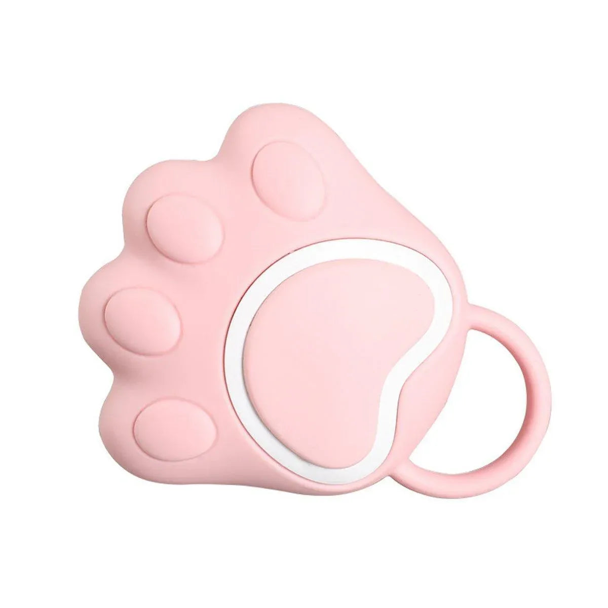 Silicone Bathing Brush Multifunctional Pet Hair Washing Brush Massage Scrubber - Pink