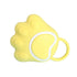 Silicone Bathing Brush Multifunctional Pet Hair Washing Brush Massage Scrubber - Yellow