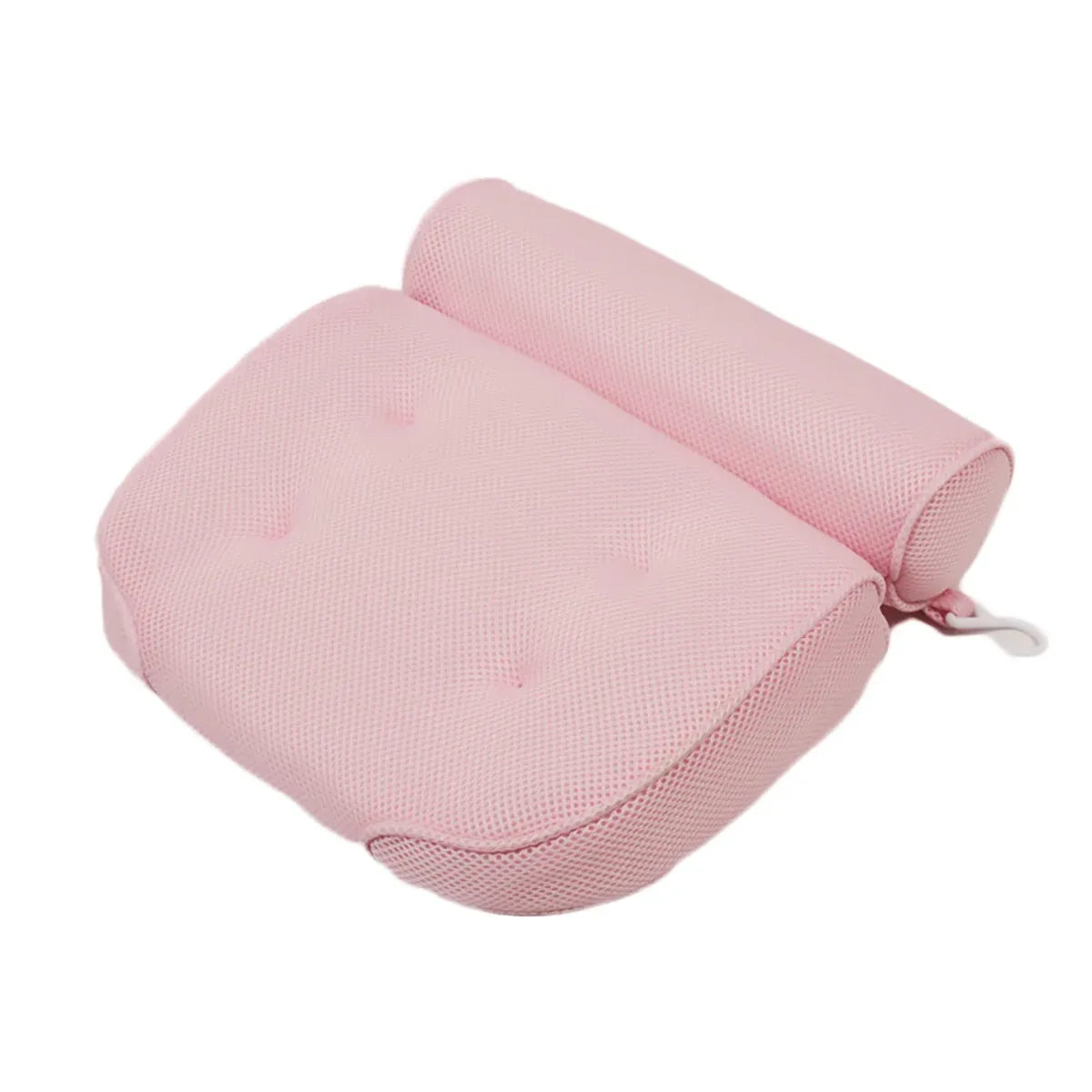 Bathtub Pillow Non-Slip for Bath Spa Shower Comfortable Water Resistant - Pink