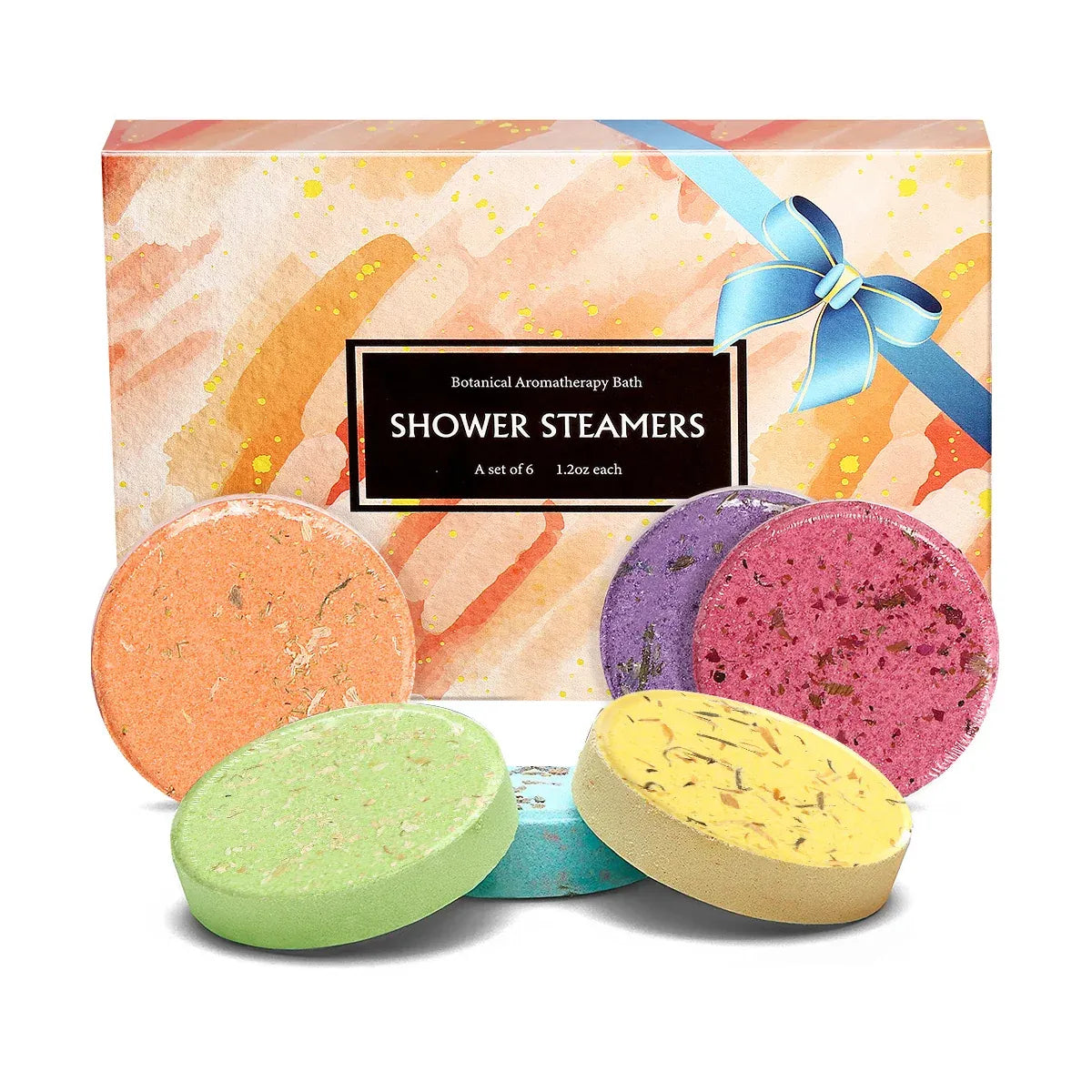 Shower Steamers Gift Set Aromatherapy Tablets for Spa and Relaxation - 35g-6pcs