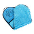 Quick Drying Pet Bath Towel Fast Absorbent Dog Cat Cleaning Towel for Grooming - Blue