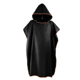 Adult Changing Robe Towel Bath Hooded Quick Dry Beach Towel Poncho Bathrobe Au