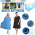 Adult Changing Robe Towel Bath Hooded Quick Dry Beach Towel Poncho Bathrobe Au