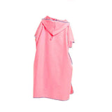 Adult Changing Robe Towel Bath Hooded Quick Dry Beach Towel Poncho Bathrobe Au