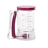 Batter Dispenser Measuring Cup Funnel Cake Cupcake Pancake Baking Tool - Purple
