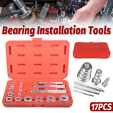 17pcs Multi Functional Bearing Installation Tools Vehicle Repair Tool Kit