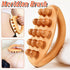 Handheld Massage Brush Whole Body Meridian Scraping Stick Leg Waist Tendon Brush