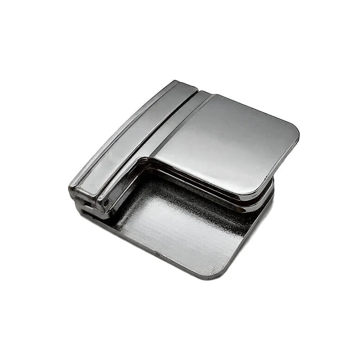 Folding Multipurpose Belt Clip Adjustable Buckle for Pants Belts and Accessories - Silver