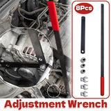 8PCS Idler Pulley Belt Tensioner Wrench Set Car Disassembly Adjustment Tool Kit
