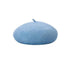 Women Ladies Beanie Wool French Beret Newsboy Hat Cap Winter Warm Hats Girls - Blue