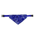 L Adjustable Pet Dog Bandana Collar Triangle Scarf For Puppy Cat Neckerchief - Blue