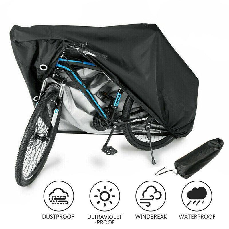 Waterproof Bike Cover Heavy UV Rain Garage Bicycle Protection Storage