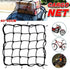 Motorcycle Bungee Cargo Net Helmet Mesh Bike Hold Down Accessories 6 Hooks