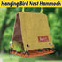 Summer Bird Nest Parrot House Rattan Like Woven Bird Home Breathable Durable