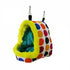 Bird Parrot Hammock Pet Sleep Cotton Nest Hang Cave Cage Plush Hut Tent Bed Warm - M
