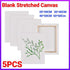5x Artist Blank Stretched Canvas Canvases Art Large White Range Oil Acrylic Wood - 20*30CM