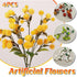 4PCS Artificial Dandelion Small Thorn Flower Bouquet Wedding Decor Ornaments