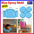 2pc Coaster Epoxy Resin Mould Silicone Cup Mat Holder DIY Craft Tool