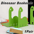 Cartoon Dinosaur Book Stand Creative Desktop Book Holder Divider Fixing Frame