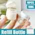 Clear Travel Bottles Proof Refillable Cosmetic Containers For Liquid Toiletries