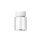 100Pcs Wide Mouth Clear Plastic Bottle with Lid 50/100ml Leakproof Storage Jars - 50ML