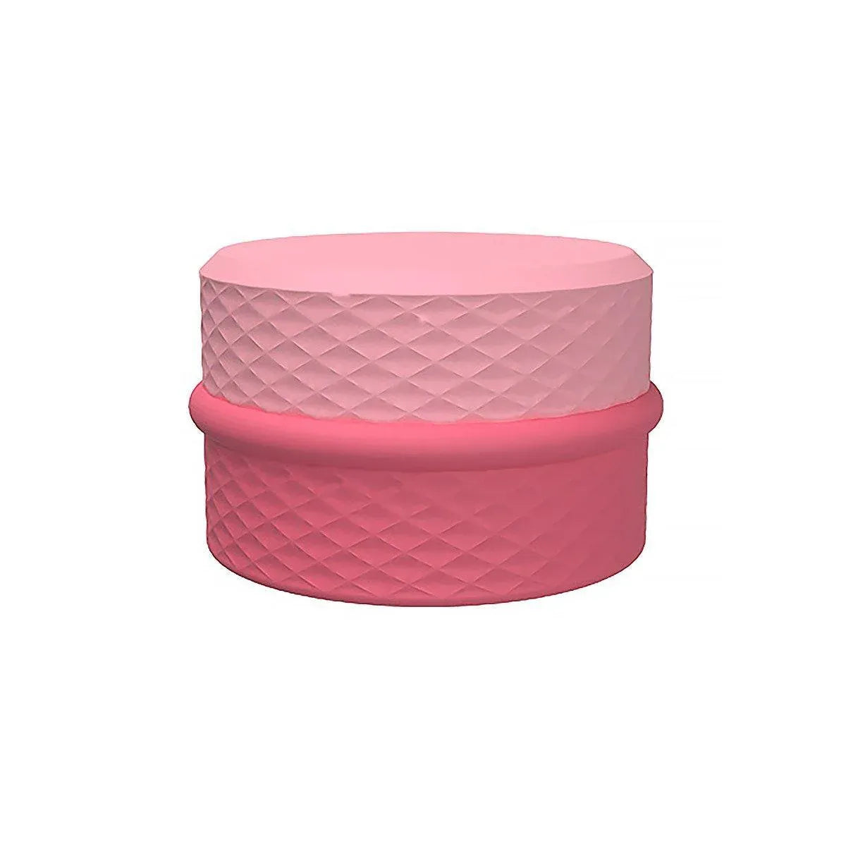 Silicone Jewelry Storage Box Portable Travel Packaging Outdoor Organizer - Pink