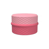 Silicone Jewelry Storage Box Portable Travel Packaging Outdoor Organizer - Pink