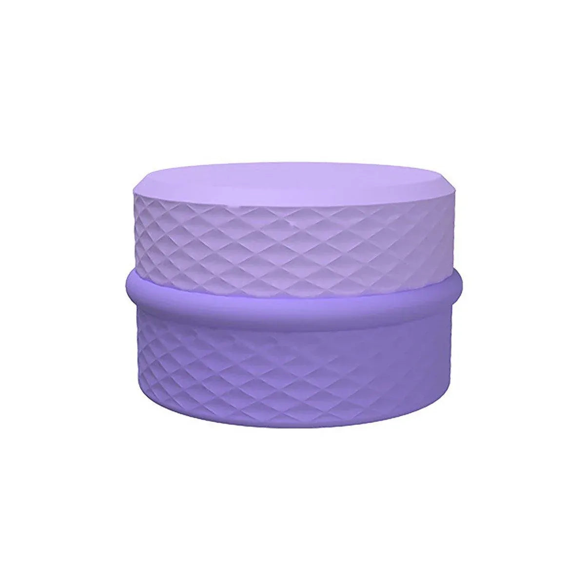 Silicone Jewelry Storage Box Portable Travel Packaging Outdoor Organizer - Purple
