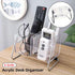 6 Compartment Remote Control Organizer Miscellaneous Shelf Living Room Storage