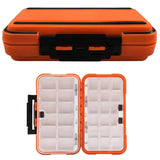 Fishing Tackle Box Gear Storage Case Hook Accessory Organizer Tool Box Portable - L