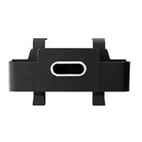 Vehicle Backrest Storage Box Multifunctional Organizer with Tissue and Cup Holders - Black