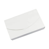 30PCS Envelope Style Folding Box White Cardboard for Mail Wedding Party Favors - 16.5x8.5x1.5cm