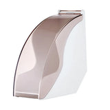Fan Shaped Coffee Filter Storage Dustproof Box Easy To Access For Cafe Kitchen - White