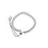 Luxury Zircon Bracelet Necklace Set for Women Elegant Fashion Jewelry Gifts - Bracelet